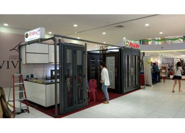 Vivacity Megamall Kuching Security Door exhibition