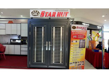 Vivacity Megamall Kuching Security Door exhibition